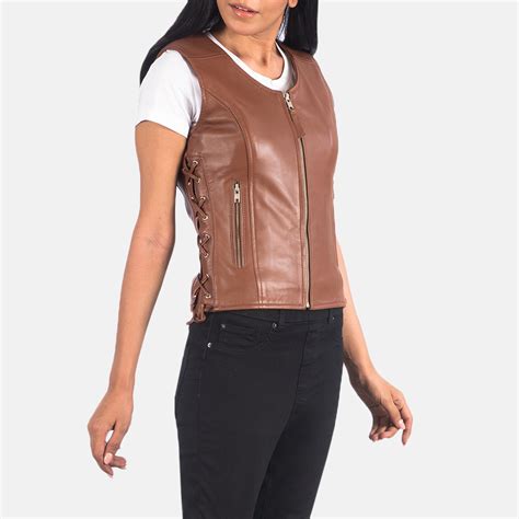 adidas women's leather vest